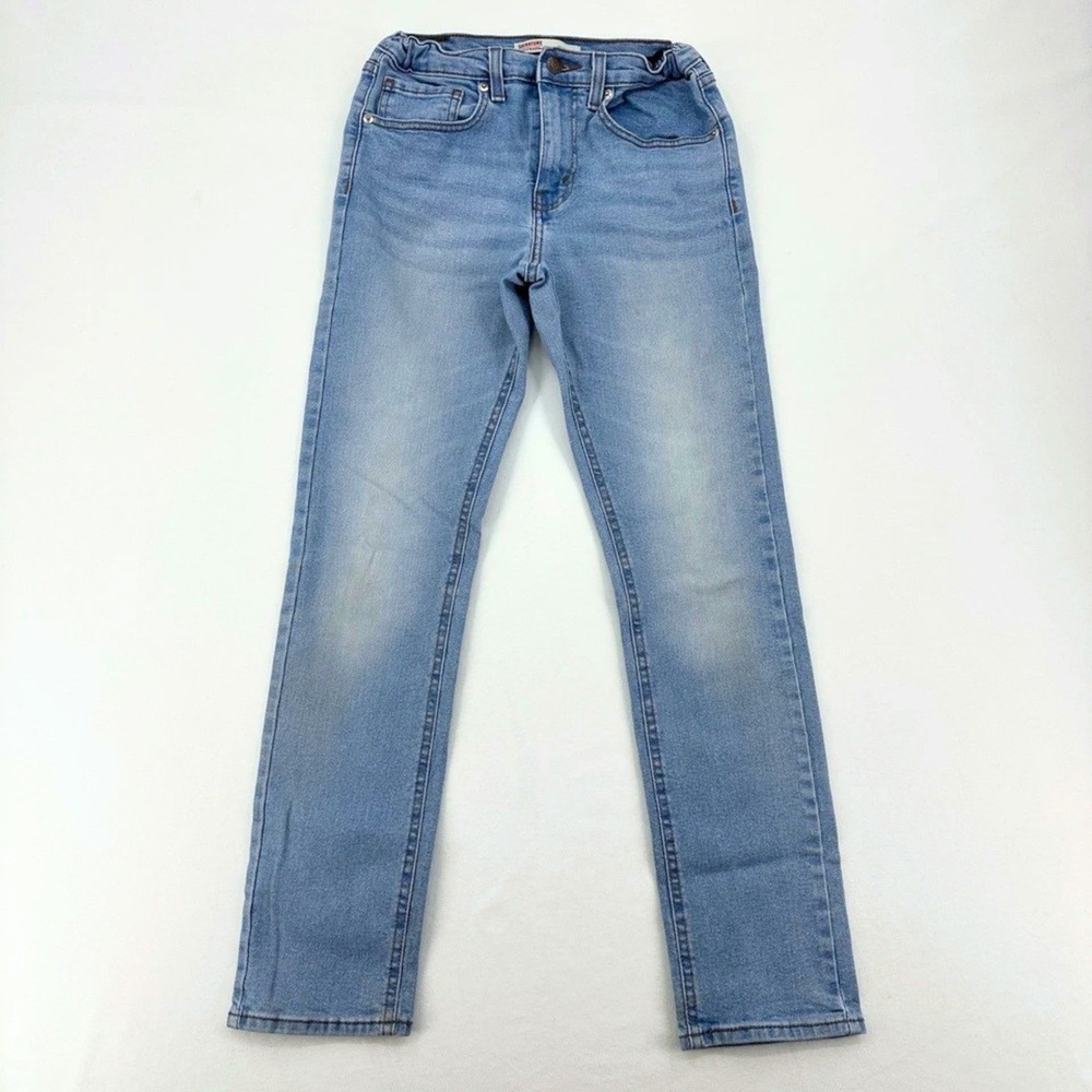 Girls Signature by Levi Strauss Skinny Jeans Light Wash Blue Denim Size 16 Reg